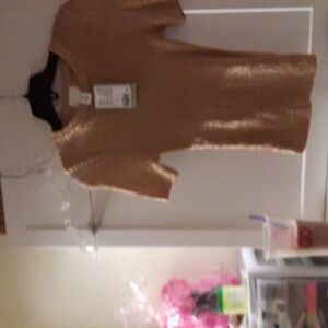 NWT AUTHENTIC H&M SPARKLE STRETCH SEXY SECRETARY SWEATER